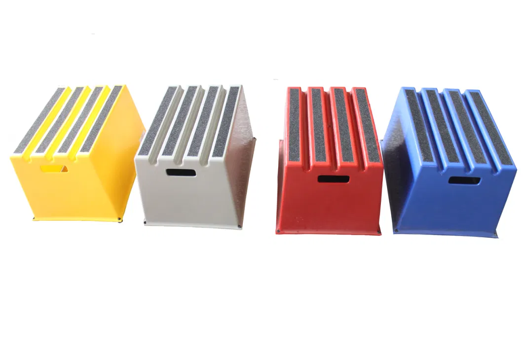 Suporte plástico da etapa da multi cor com capacidade de carga 500lb 2