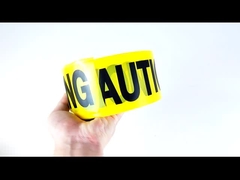 fita alta impermeável da segurança da barricada da resistência de abrasão 1.6mil de 1000ft 3in