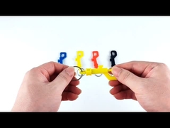 Detentores de luvas de plástico