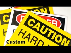 Placa de sinalização de segurança