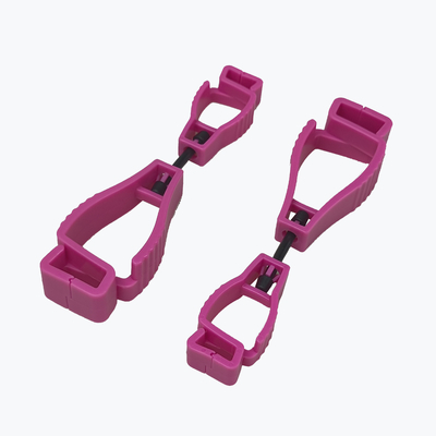 50pcs/sacos Simples Prateleiras de Grampos de Luvas para organização simples