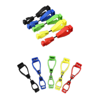 Luvas de plástico multicolor personalizadas