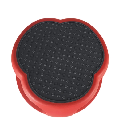 Banqueta Dobrável de Plástico com 3 Degraus, Capacidade de 226 kg, 52,7x37,5x30,5cm