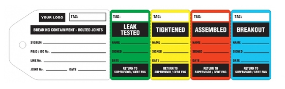 Marca de inspecção de flange de 3 etapas PVC resistente à água