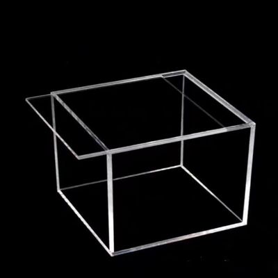 Factory Customized  Acrylic Display Cube Box  Clear Acrylic  Storage Display Box