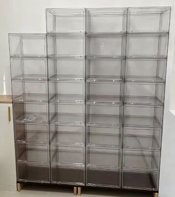 Caixa Grande de Plástico Transparente para Embalagem e Armazenamento Caixa de Plástico Transparente para Embalagem